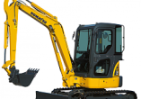 Komatsu PC35MR-3 экскаватор 