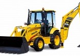 Komatsu WB93R-5E0 экскаватор колесный погрузчик