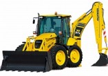 Komatsu WB97S-5E0 экскаватор колесный погрузчик