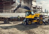 колесный экскаватор volvo ew205d t3