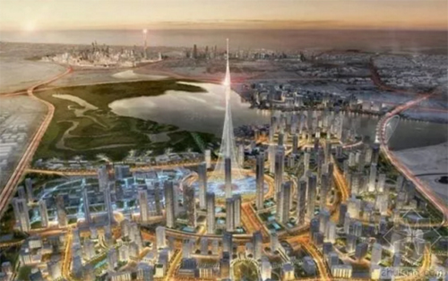 Более 50 установок комплектного оборудования XCMG задействованы в строительстве самого высокого в мире здания в Дубаи Dubai Creek Tower