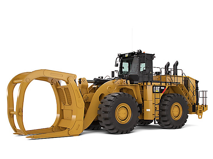 Cat Колесные погрузчики большой мощности 990K, конфигурация для складов лесомат&#
